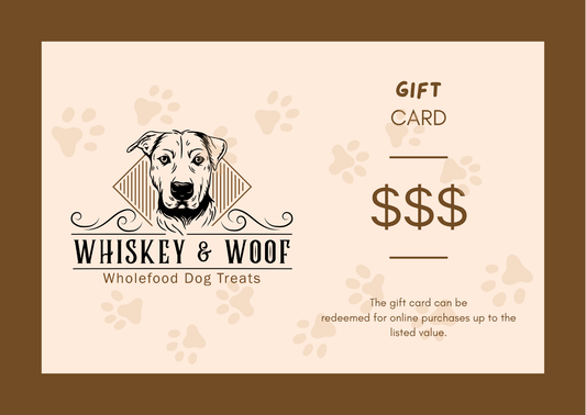 Whiskey & Woof Gift Card